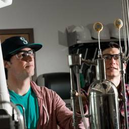 Lab Students at Montana Tech