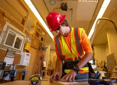 Construction student