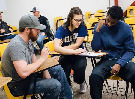 Gallatin College students