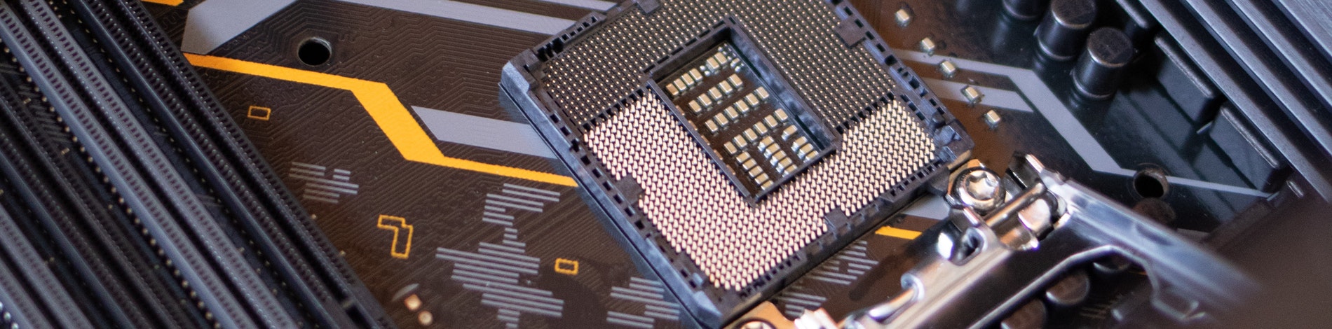 IT Motherboard Abstract Image