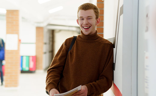 high school senior student